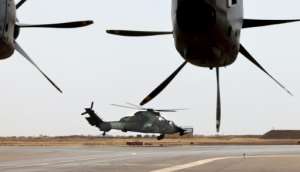 Fire power: French air support has been a key factor in anti-jihadist operations in Mali. By Thomas COEX AFP