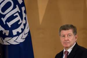 Five candidates were in the running to succeed British trade unionist Guy Ryder as head of the ILO. By Fabrice COFFRINI AFPFile