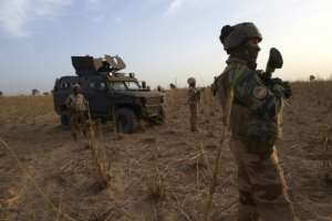 French troops in Burkina Faso last year. France has deployed 5,100 troops in the Sahel in its Barkhane anti-jihadist mission.. By MICHELE CATTANI AFPFile
