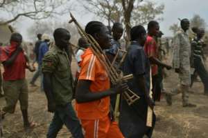 Government soldiers and rebels are being brought together under an initiative to form a new, unified army under South Sudan's peace deal. By TONY KARUMBA AFP