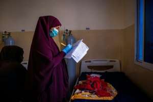 Health workers are already overwhelmed, with beds running short on some days. By Ed RAM AFP