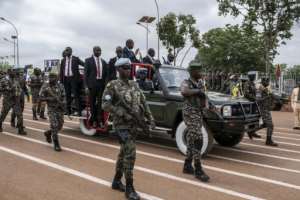 In December 2020, President Faustin Archange Touadera brought in Russian paramilitaries. By Barbara DEBOUT AFP
