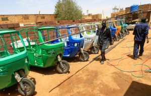 In Sudan, three-wheeler vehicles have long been a popular and affordable transport. By ASHRAF SHAZLY AFP