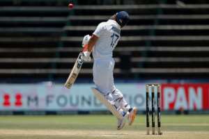 India's Rishabh Pant had a torrid time against Kagiso Rabada who dismissed him for a three-ball duck. By PHILL MAGAKOE AFP