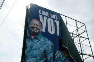 It was Raila Odinga's fifth stab at the presidency. By YASUYOSHI CHIBA AFP