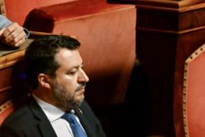 Italy's Matteo Salvini has put stopping migrant boats at the heart of his campaign for September 25 elections. By Andreas SOLARO AFP