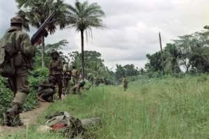 Kamara was a regional commander of the United Liberation Movement of Liberia for Democracy. By Alain BOMMENEL AFP
