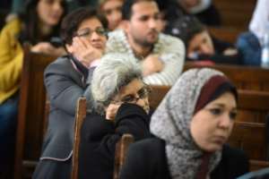 Laila Soueif says her son has been excited about the publication of his work in English translation. By MOHAMED EL-SHAHED AFPFile