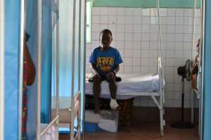 Leprosy patients at the Raoul Follereau Institute in Ivory Coast. By Issouf SANOGO AFP