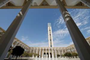 Macron is to visit the Grand Mosque of Algiers. By Ludovic MARIN AFP