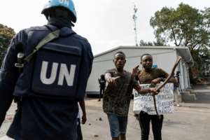 Many in Congo believe that MONUSCO is a front for countries with evil designs on the central African nation. By Michel Lunanga AFP