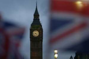Midnight in London will be marked by the chimes of Big Ben, which has been silent during a long restoration. By Daniel LEAL-OLIVAS AFPFile
