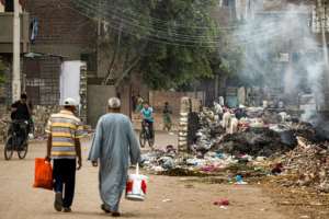 More than two thirds of of Egypt's waste is 'inadequately managed', says the World Bank. By Khaled DESOUKI AFPFile