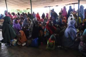 Most of those displaced by the bandit violence are women and children. By PIUS UTOMI EKPEI AFP