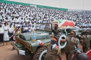 Ndayishimiye was expected to remain under the wing of Pierre Nkurunziza, who retained a cult-like persona as Burundi's 'supreme guide' until his death in June 2020. By TCHANDROU NITANGA AFPFile