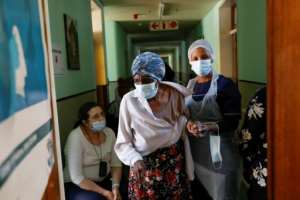 Nearly six billion vaccine doses have been administered globally, but only two percent of those have been in Africa. By Phill Magakoe AFP