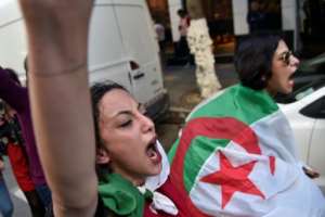 39;Our only weapon is the peaceful nature of the demonstrations,39; says rights activist Mustapha Bouchachi.. By RYAD KRAMDI AFP