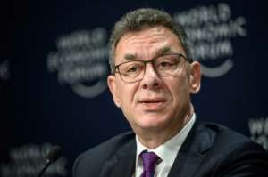 Pfizer CEO Albert Bourla said 'the time is now to begin closing this drug access gap'. By Fabrice COFFRINI AFP
