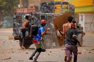 Police and protesters clashed on Thursday during one of the largest and most violent demonstrations in recent months. By - AFP