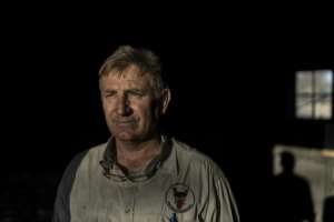 Rhino defender: Veterinarian Pierre Bester. By GUILLEM SARTORIO AFP