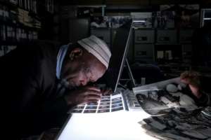 Saidi Suleiman Salim is head archivist of Amin's private collection. By Kabir Dhanji AFP