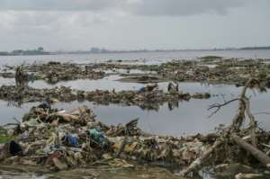 Shoreside villagers say they have had to abandon fishing in the lagoon. By Sia KAMBOU AFP