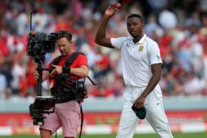 South Africa's Kagiso Rabada took five wickets in England's first innings at Lord's. By Adrian DENNIS AFP