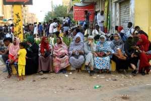 Sudanese protesters gather in the capital Khartoum on July 5, the latest in a series of rallies since an October military coup. By - AFP