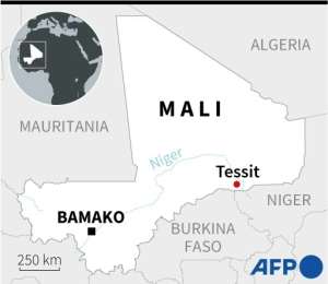 Tessit lies in the heart of the troubled 'three-border' region. By AFP
