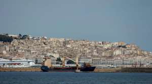 The Algerian capital Algiers is pictured from the harbour. By Ludovic MARIN AFP