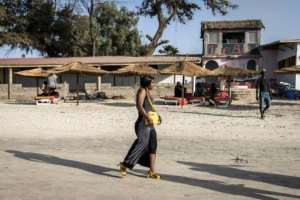 The Gambian economy is heavily dependent on foreign tourists -- thousands of jobs have been destroyed by the pandemic. By JOHN WESSELS AFPFile
