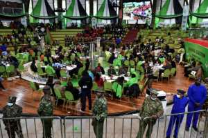The Independent Electoral and Boundaries Commission IEBC is under pressure to deliver a clean poll. By Tony KARUMBA AFPFile