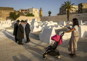 The Jewish cemetery in Meknes is one of 160 across Morocco that have benfited from a renovation programme launched in 2010. By FADEL SENNA AFP