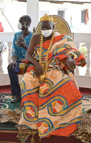 The king has three million subjects. By ISSOUF SANOGO AFPFile