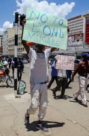 The proposal to introduce bond notes was a driving force behind series of anti-government street protests in Zimbabwe this year