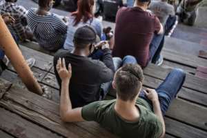 The sleepy town of Senekal sparked international headlines after white farmers burst into a hearing of two black suspects. By MARCO LONGARI AFP