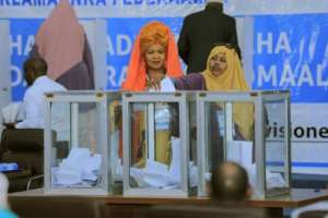 The vote is expected to draw a line under a lengthy political crisis. By STRINGER AFP
