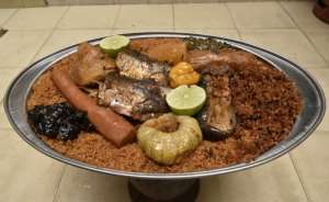 Thiebou dieune first emerged because of colonial trading links, according to UNESCO, as rice produced in French Indochina was imported into Senegal. By SEYLLOU AFP