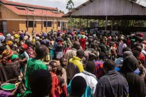 Thousands of people have fled their homes since the M23 resumed attacks last year. By BADRU KATUMBA AFP