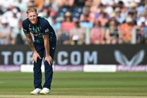 Tough spell - England's Ben Stokes conceded 44 runs in five wicketless overs during his last ODI appearance. By Oli SCARFF AFP
