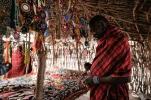 Tourism income supports the local community in many ways, helping to provide water for people and livestock and generating jobs. By Yasuyoshi CHIBA AFP