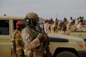 Troops were deployed to protect the festival. By Souleymane Ag Anara AFP