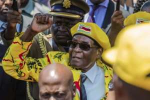 Western countries imposed sanctions in response to a crackdown by Mugabe. By Jekesai NJIKIZANA AFP