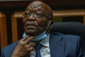 Zuma is on trial for corruption in a separate case dating back to when he was vice president. By Jerome Delay POOLAFP
