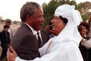 Gaddafi was very helpful in the fight against Apatheid in South Africa