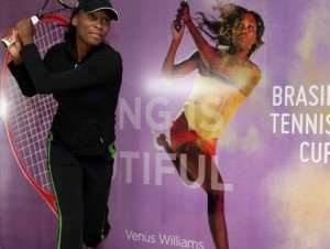 Tennis : Venus landed in Florianopolis -Video