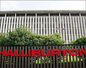 Halliburton accused of avoiding public