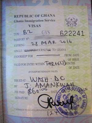 UK – Ghana Visa application and the Scam involved