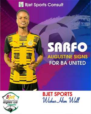 Talented youngster Augustine Sarfo joins Division One side B.A United