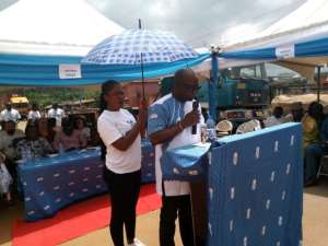 A/R: NBU Project 2nd Phase launched at Asokore Mampong